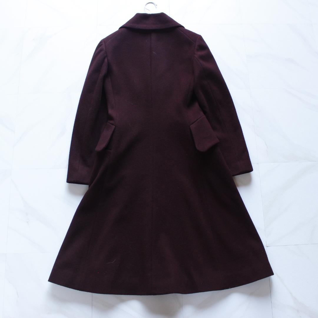 【新品タグ付き】ヴィヴィアンウエストウッド ラブ襟コート M バーガンディ