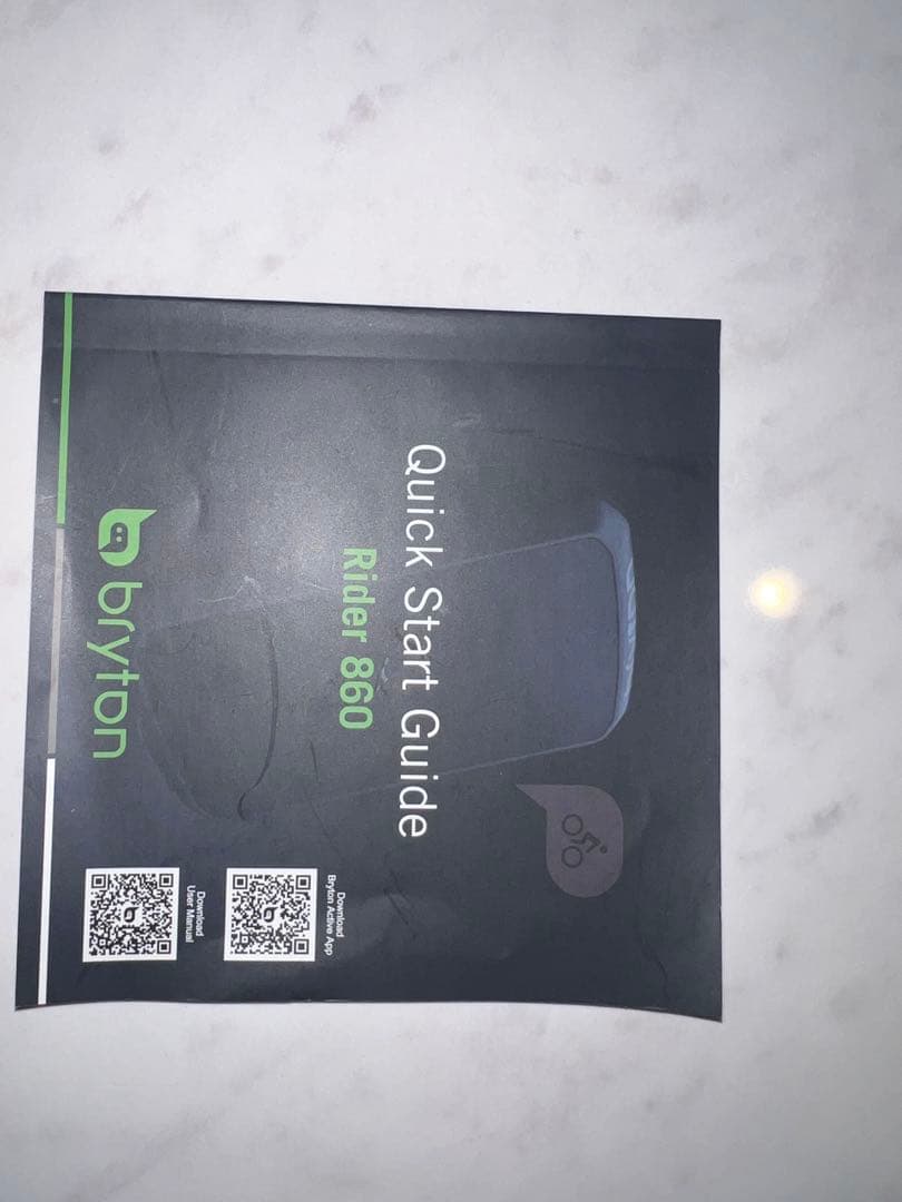 bryton Rider 860 サイクルコンピューター本体