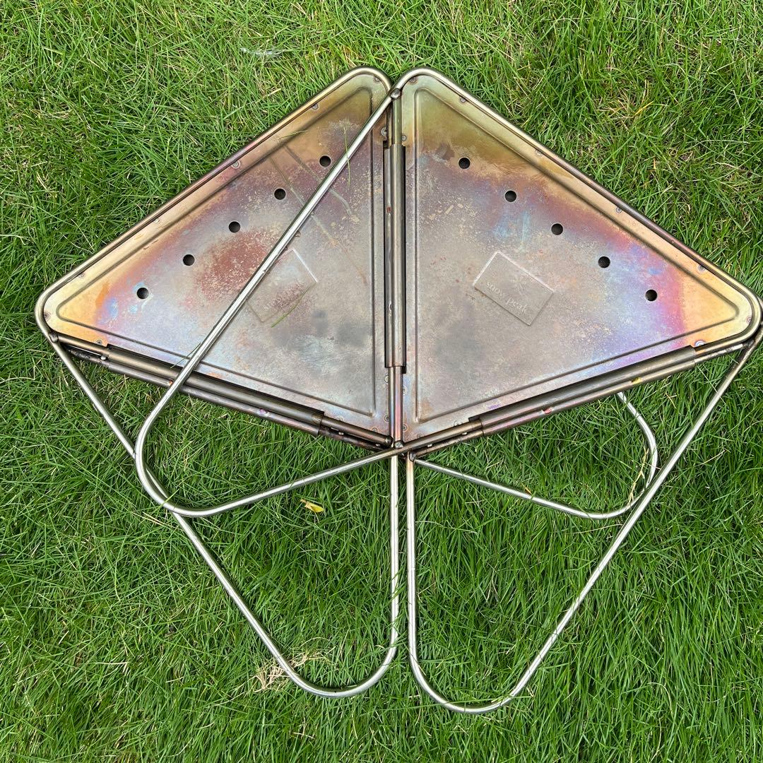 【希少】スノーピーク 焚き火台L 初期ロット