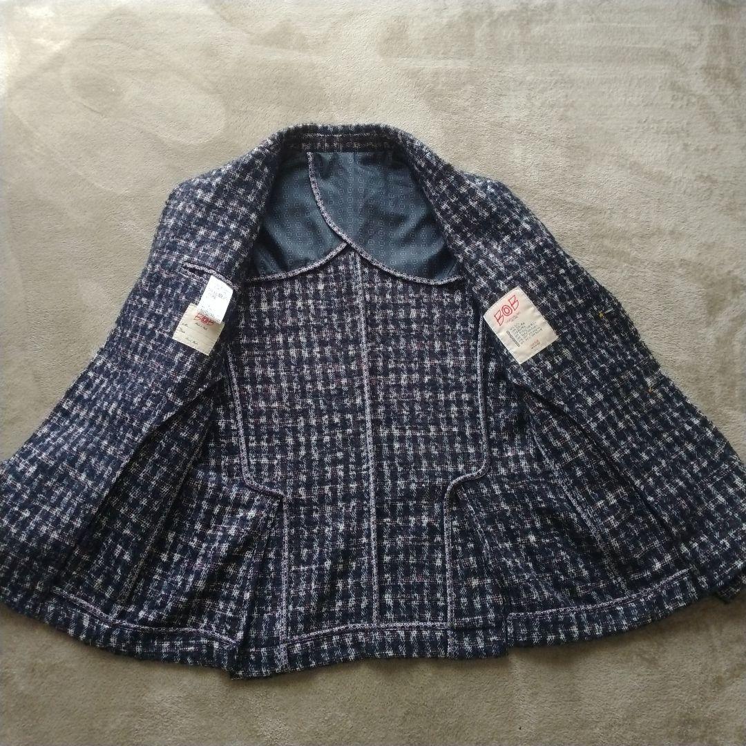 【Hamakatsu様用】BOB チェック柄 テーラードジャケット