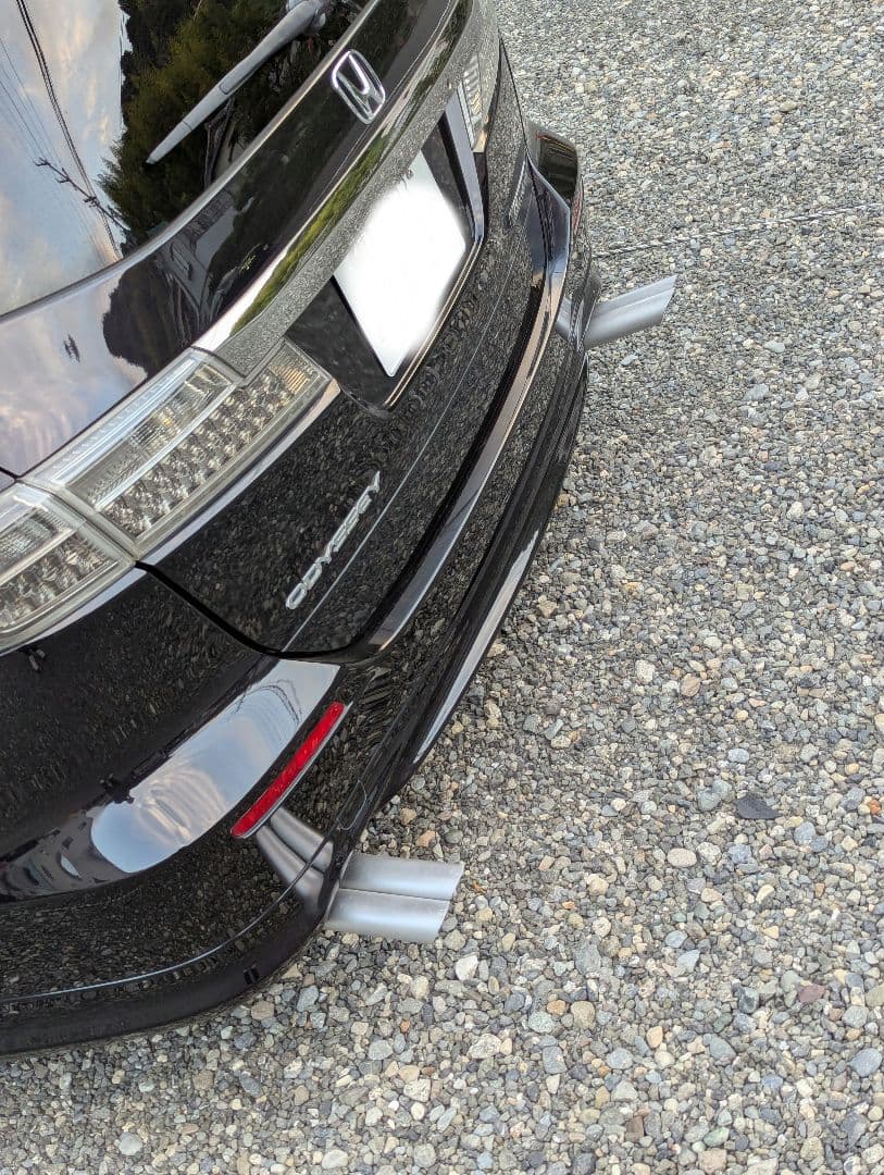 オデッセイ　RB3　ワンオフマフラー