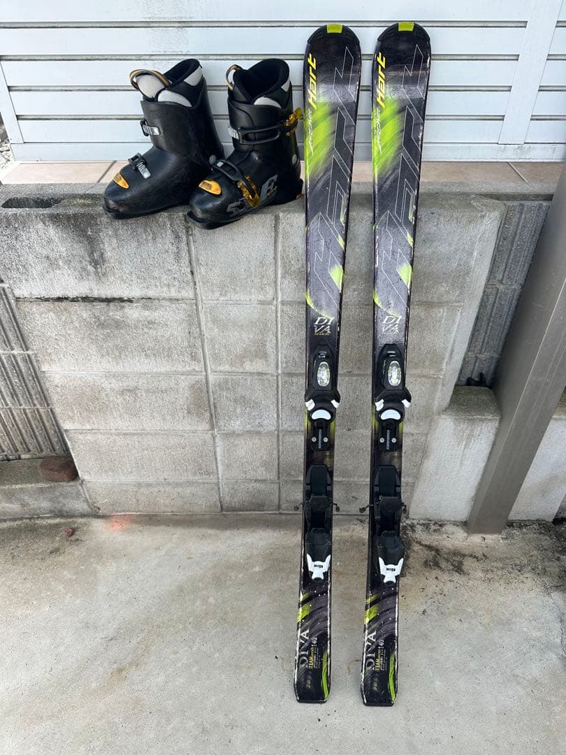 HART 子供用スキー140とブーツ21-22cmセット