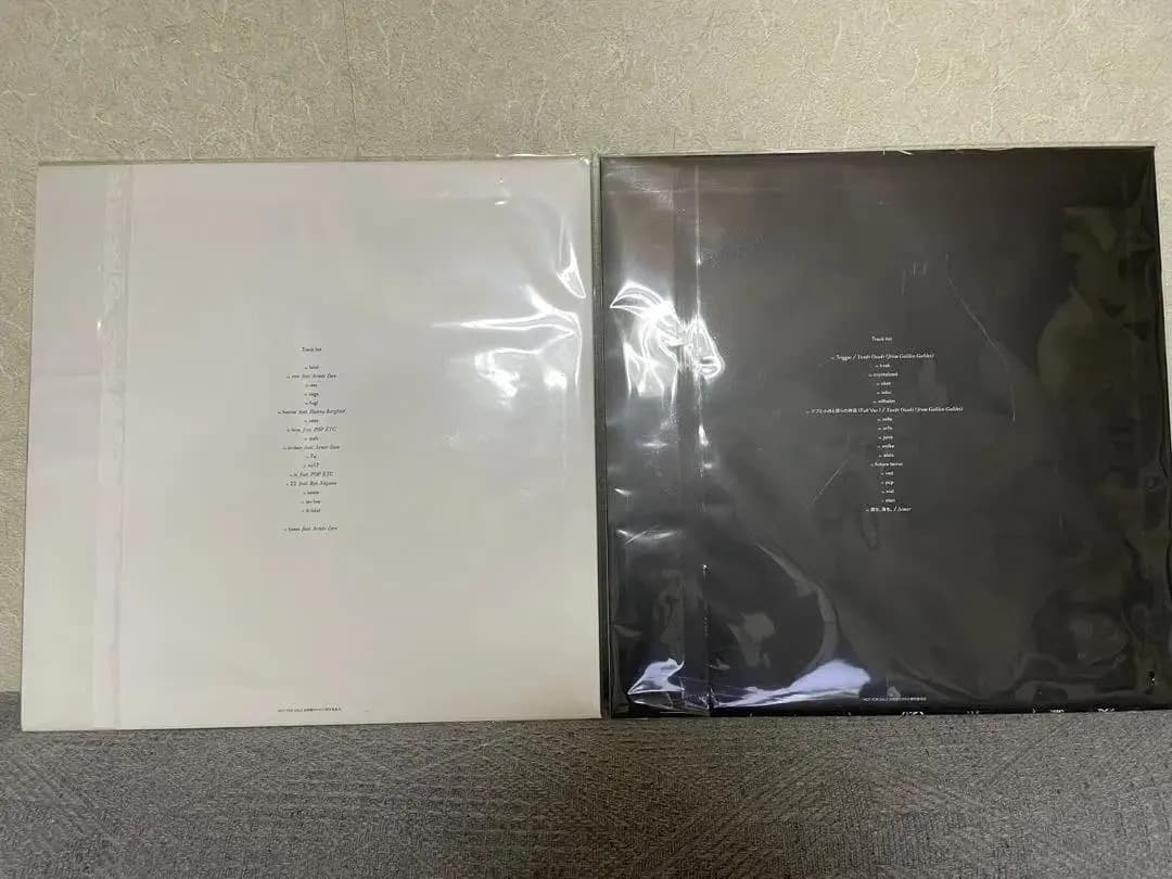 残響のテロル オリジナル サウンドトラック 描き下ろしLPジャケット 2点セット