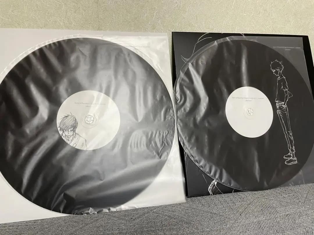 残響のテロル オリジナル サウンドトラック 描き下ろしLPジャケット 2点セット