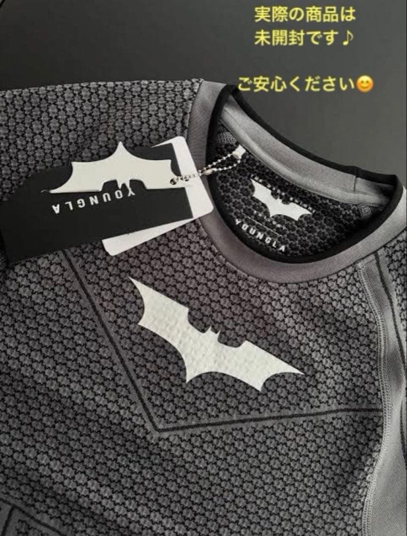 【新品未開封】 x Batman Dark Grey Size：M