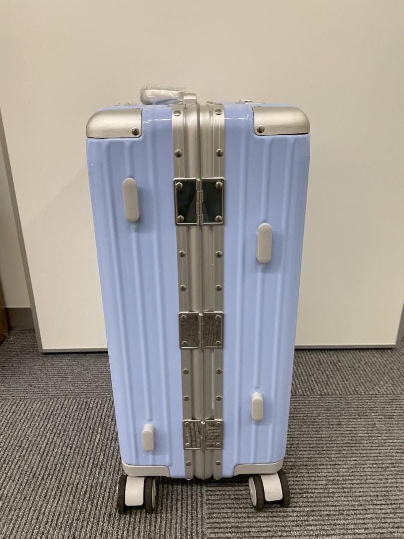 リベティ多機能キャリーケース【エナメルスカイブルーSサイズ】74
