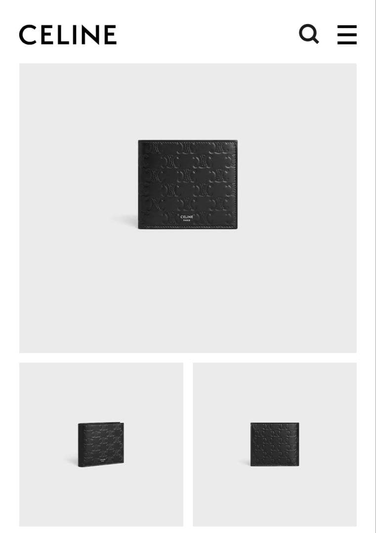 CELINE 財布 ウォレット ブラック