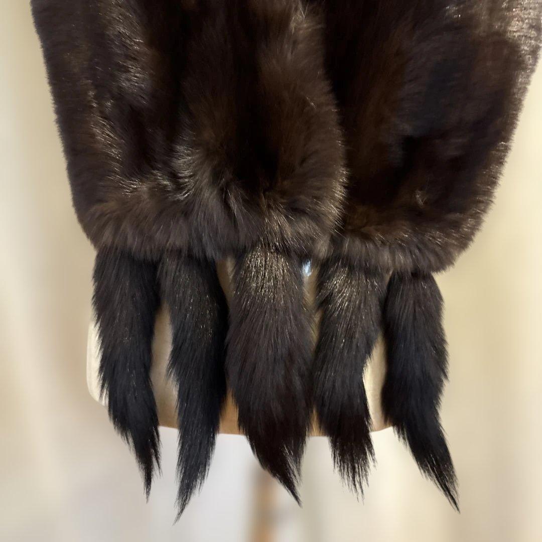 ロシアンセーブル　フリンジ付き　SOBOL