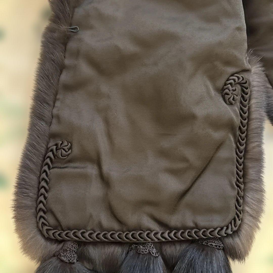 ロシアンセーブル　フリンジ付き　SOBOL