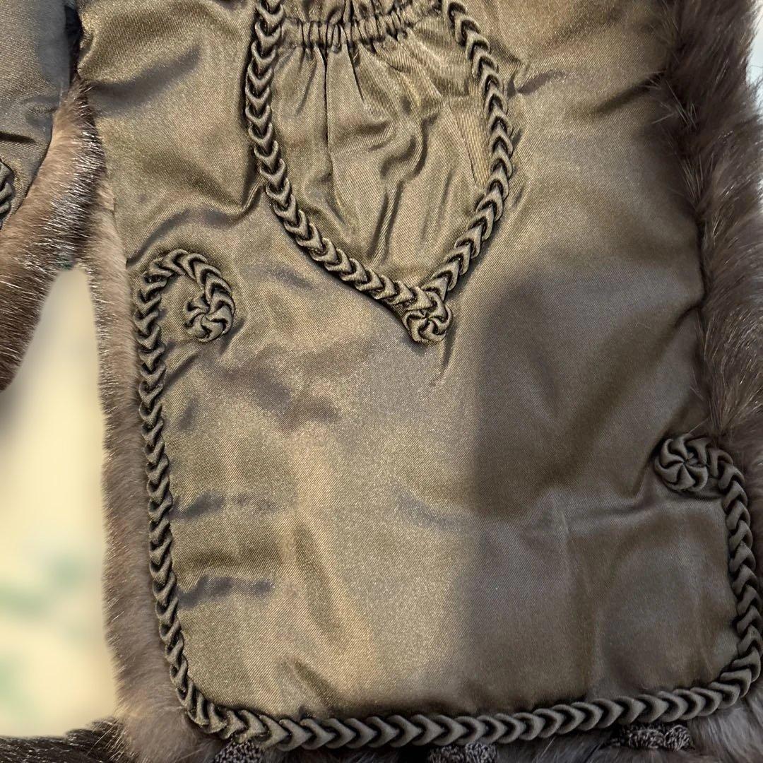 ロシアンセーブル　フリンジ付き　SOBOL