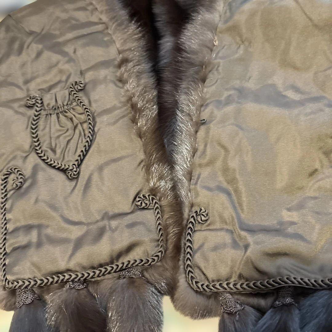 ロシアンセーブル　フリンジ付き　SOBOL