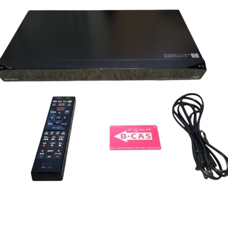美品　BDZ-ET2100　Sony ブルーレイレコーダー 14年　リモコン