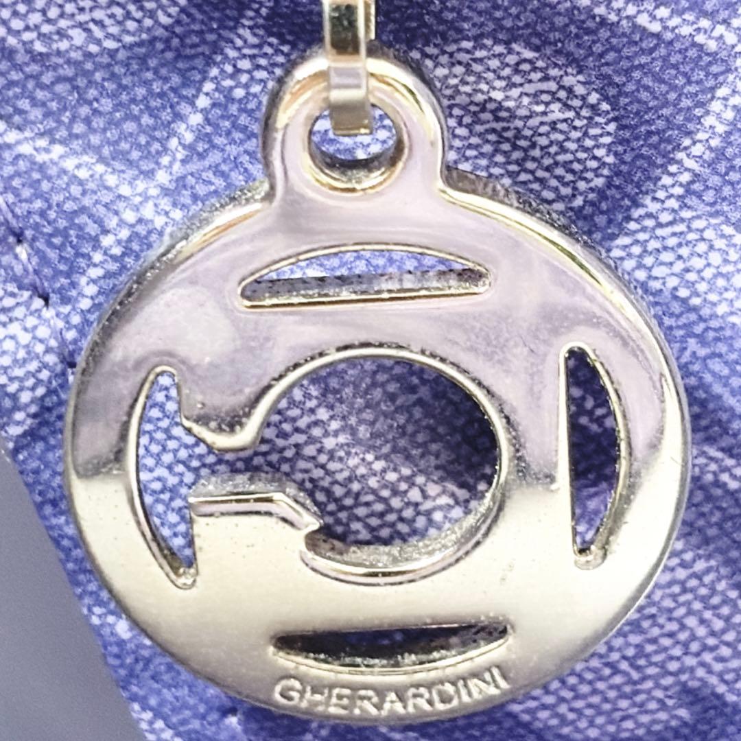 美品✨ GHERARDINI トートバッグ ソフティ パープル A4 収納可能