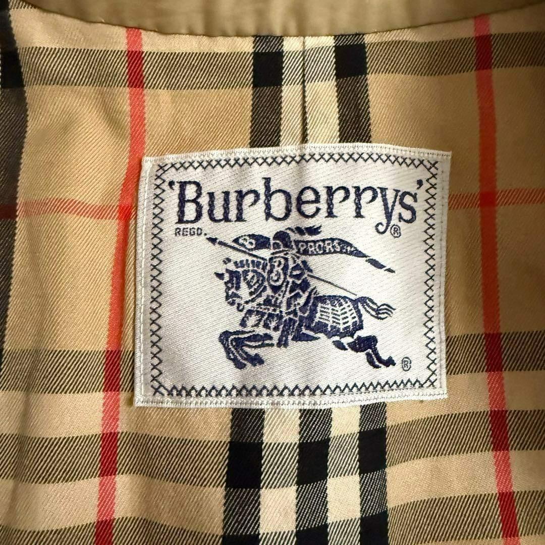 Burberrys トレンチコート 金ボタン ビンテージ ベルト付属