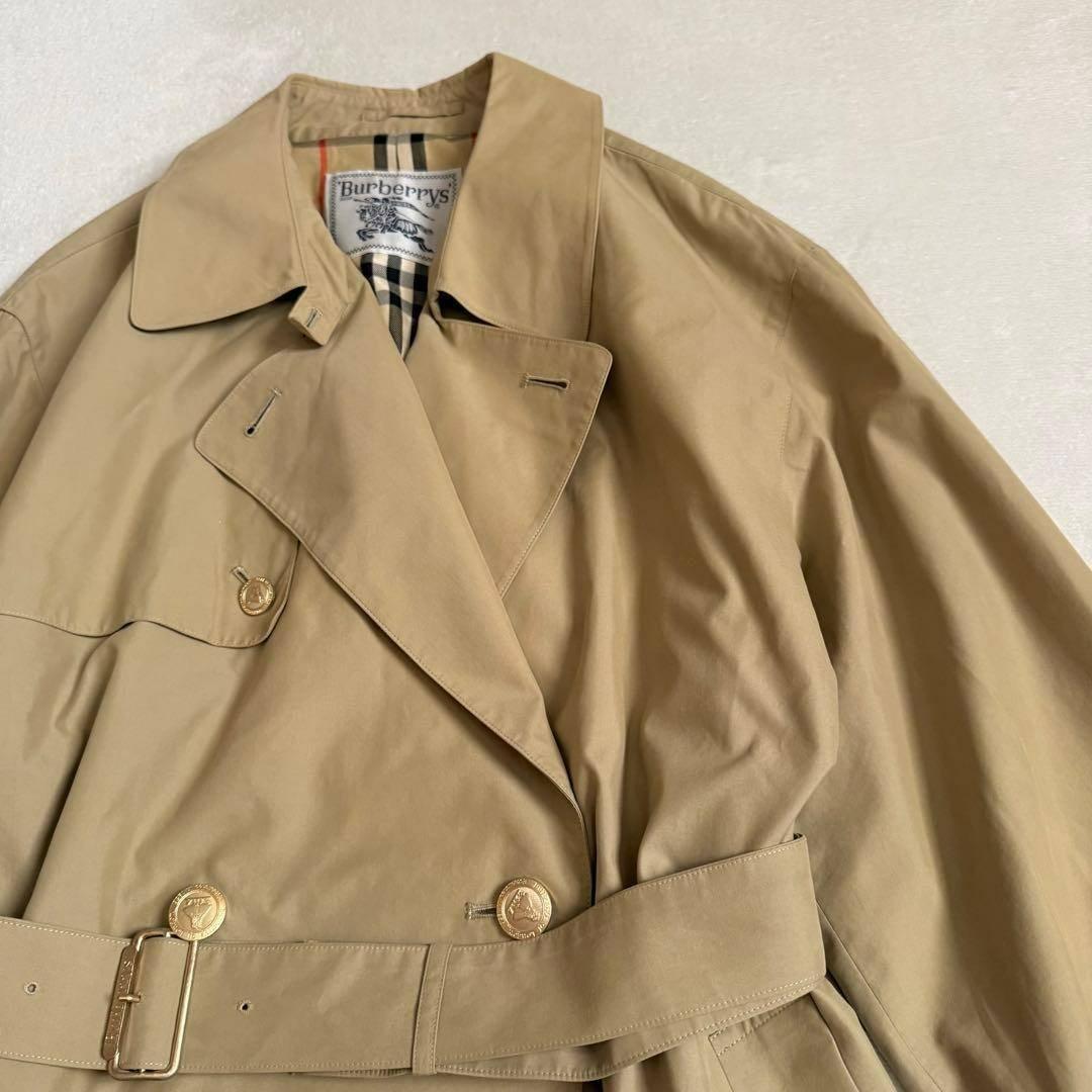 Burberrys トレンチコート 金ボタン ビンテージ ベルト付属