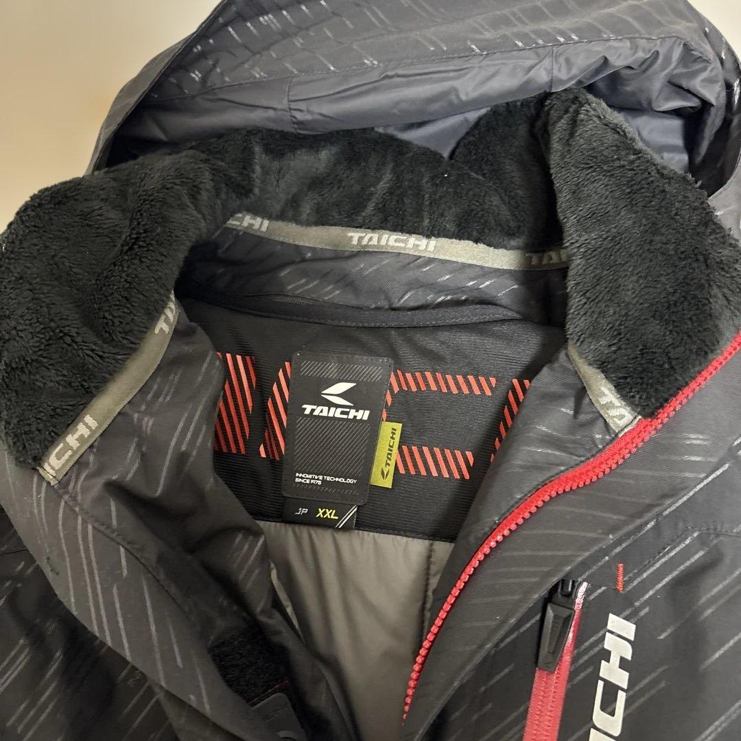 【極美品】RSタイチ 冬用ライディングジャケット XXLサイズ プロテクター付