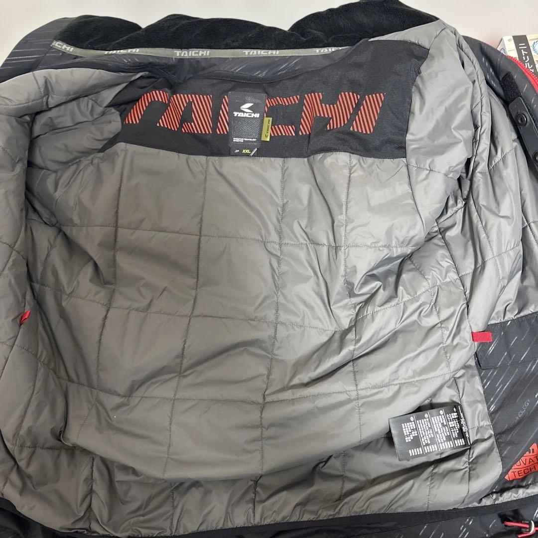 【極美品】RSタイチ 冬用ライディングジャケット XXLサイズ プロテクター付