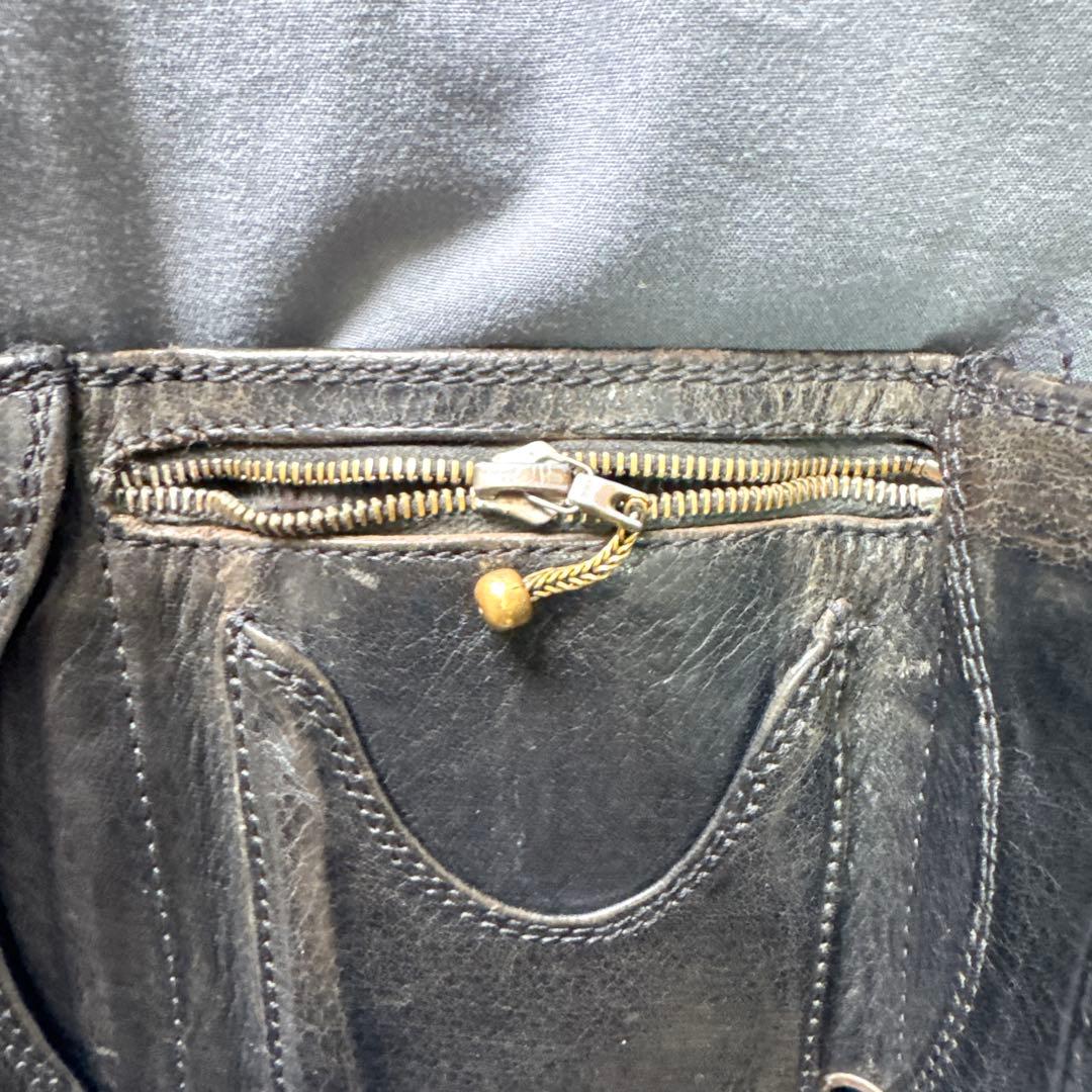 CHROME HEARTS ブラック三つ折り財布