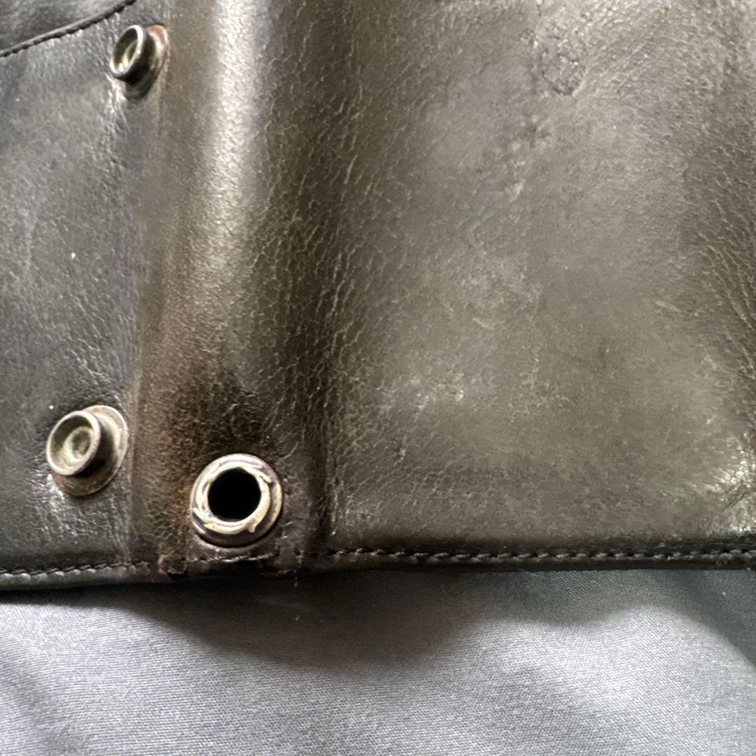 CHROME HEARTS ブラック三つ折り財布
