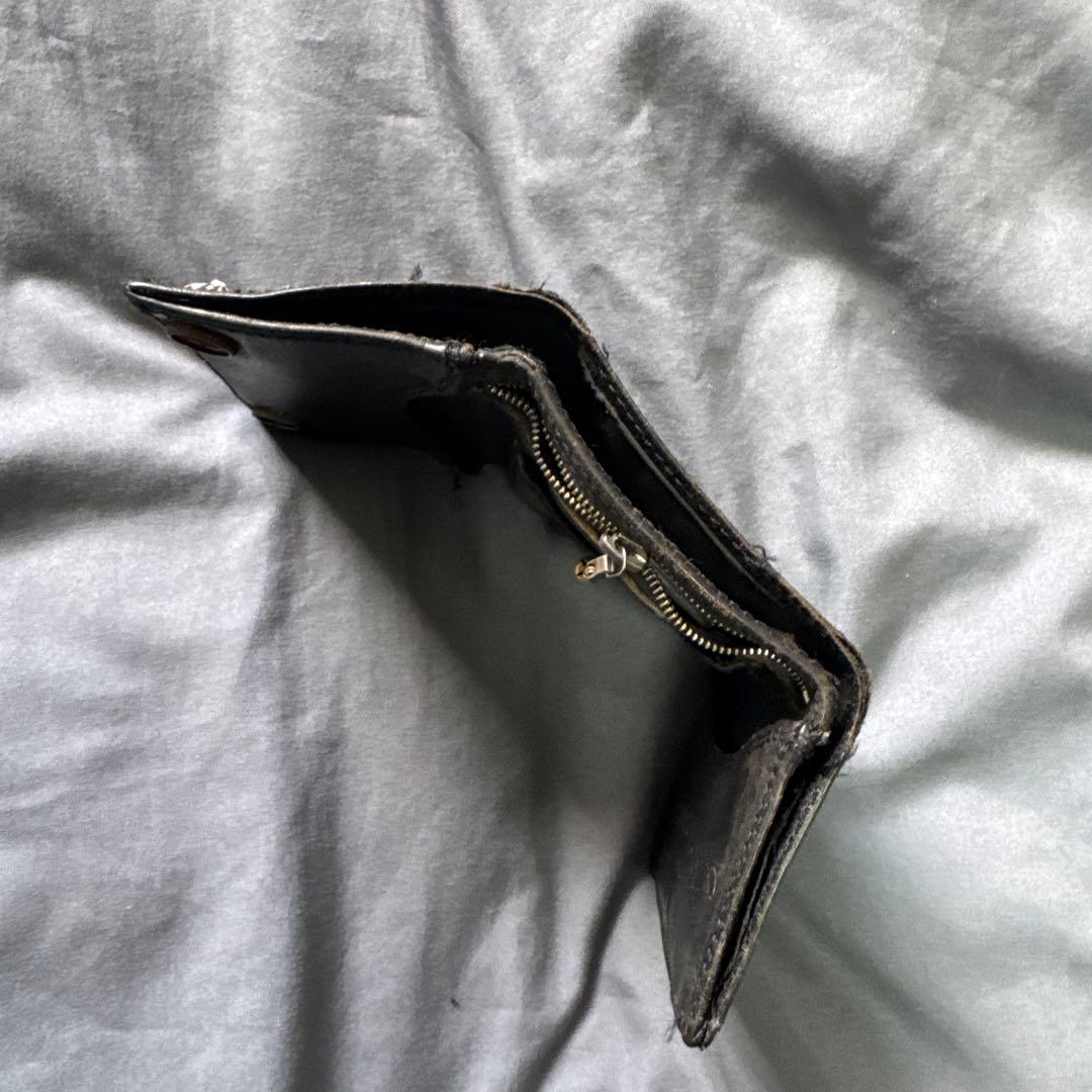 CHROME HEARTS ブラック三つ折り財布