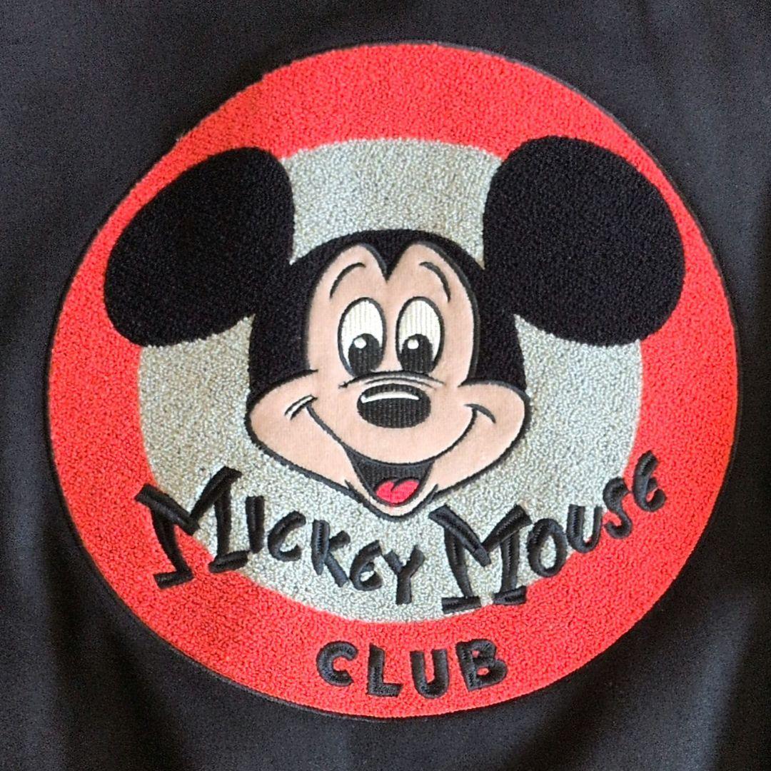 ディズニーストア ミッキーマウス スタジャン ブラックブルゾン　ジャンバー