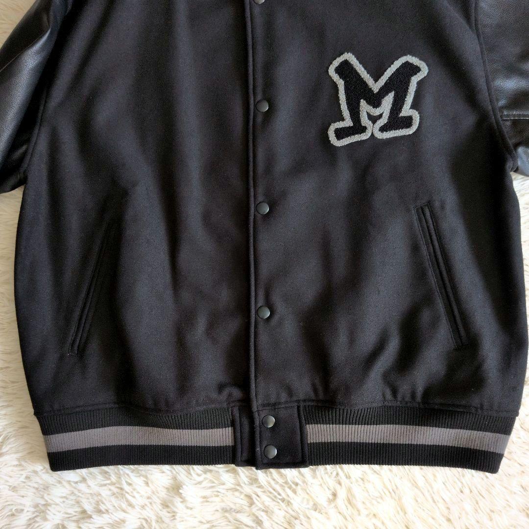 ディズニーストア ミッキーマウス スタジャン ブラックブルゾン　ジャンバー