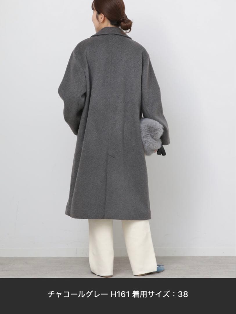 ジャーナルスタンダードレリューム　スーパーファインビーバーチェスターコート