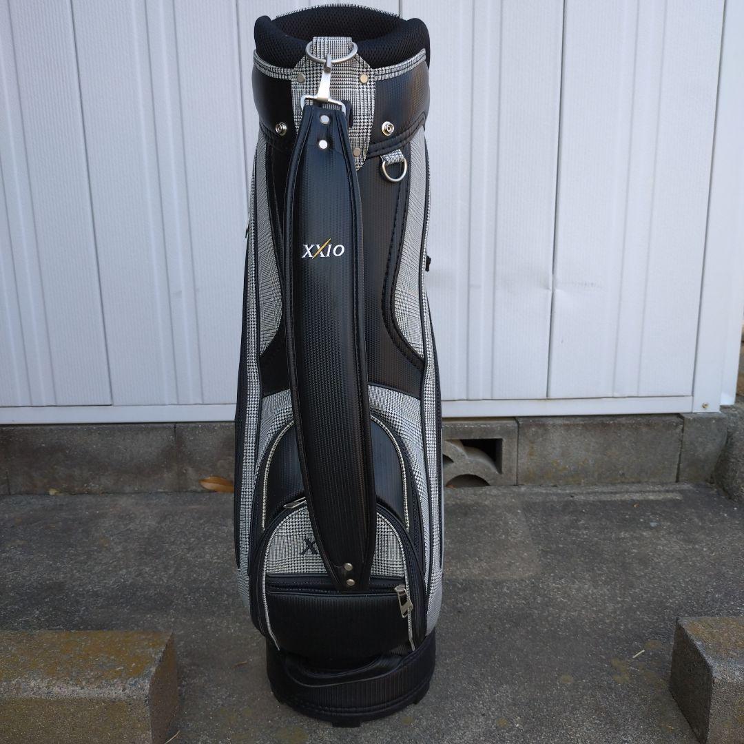 XXIO チェック柄 キャディバッグ