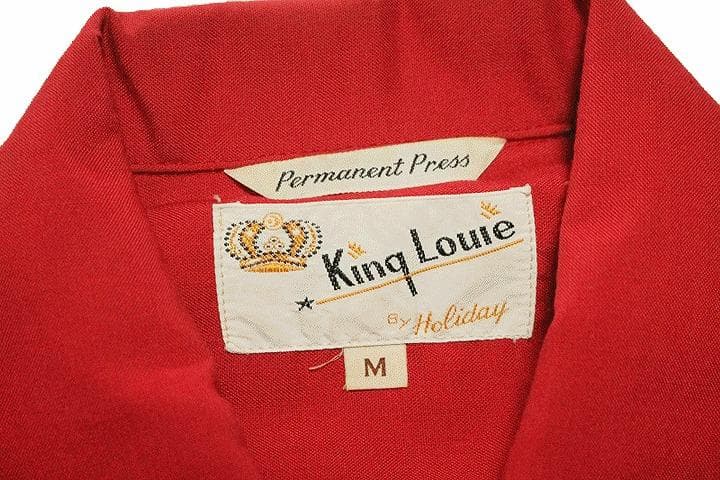 【M】 60's King Louie キングルイ ボウリングシャツ HB46