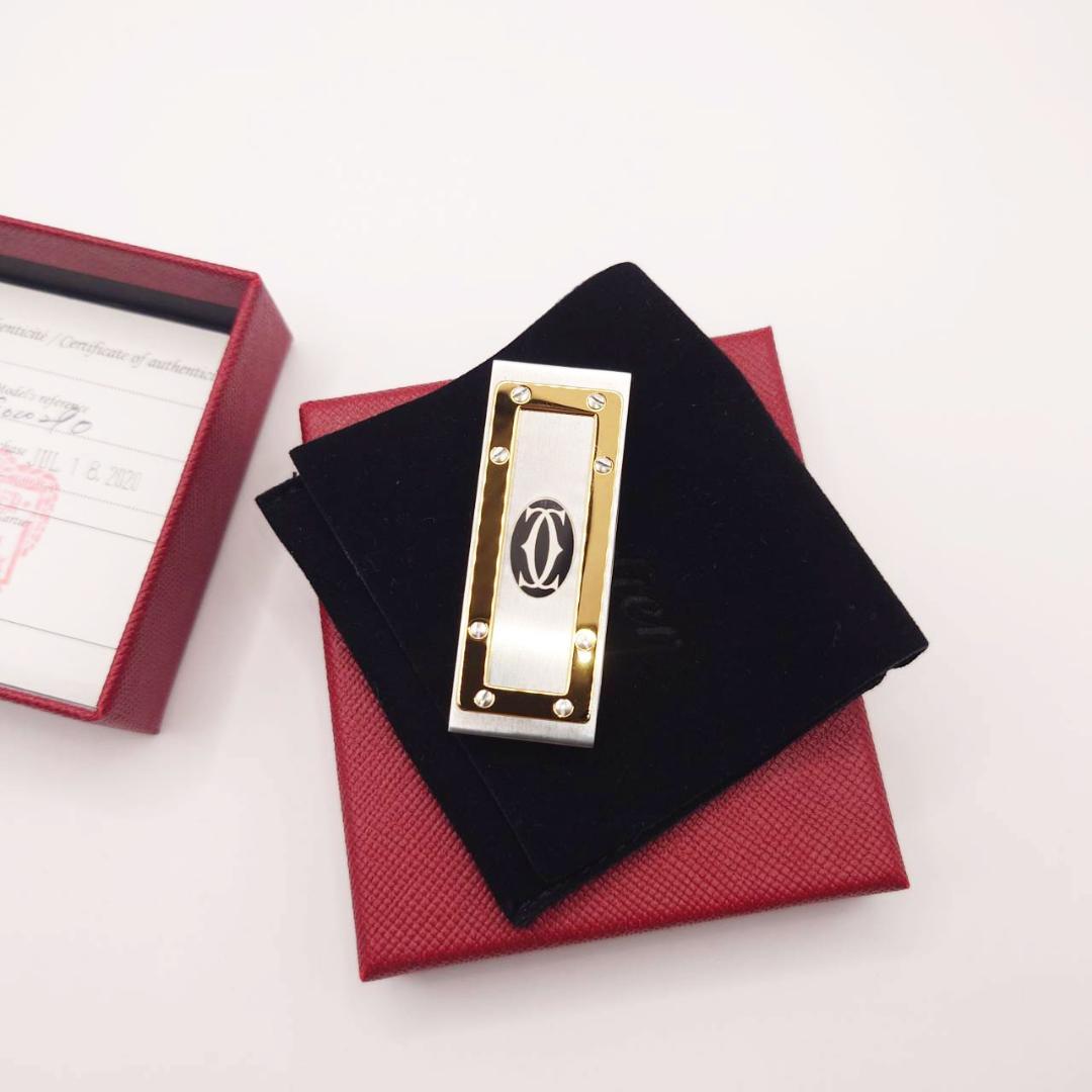 【未使用正規店購入】カルティエ　サントス マネークリップ