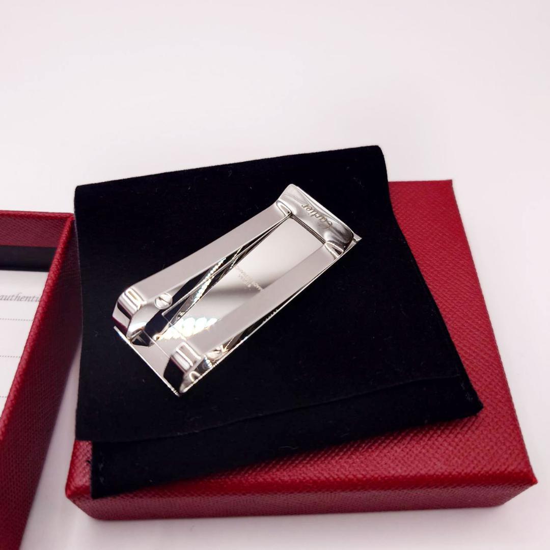 【未使用正規店購入】カルティエ　サントス マネークリップ