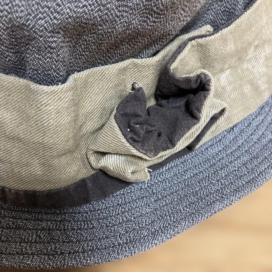 【KAPITAL】ヴィンテージ加工　ハット　size1