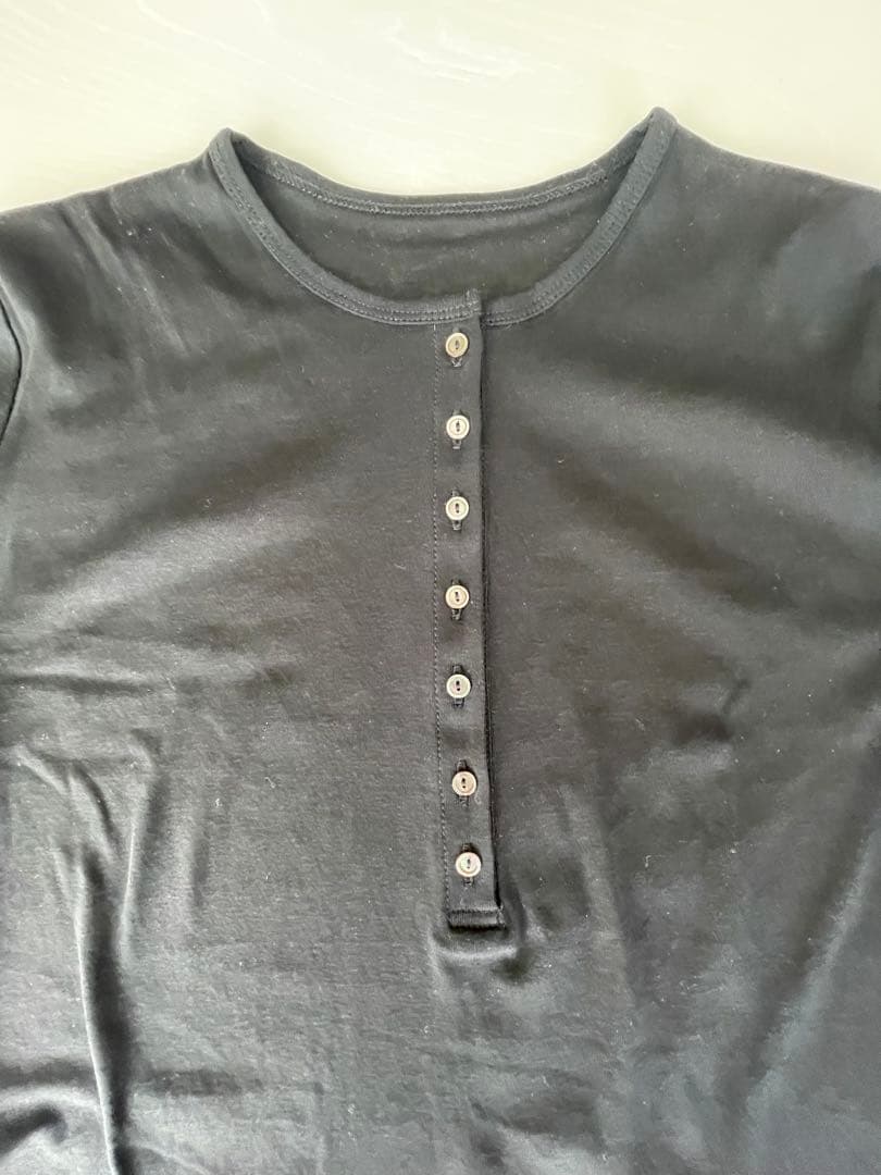 curensology カレンソロジー　ヘンリーレースロングスリーブTシャツ