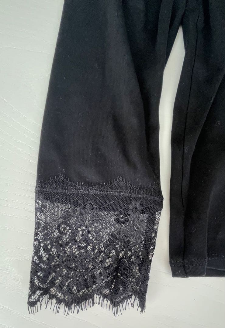 curensology カレンソロジー　ヘンリーレースロングスリーブTシャツ