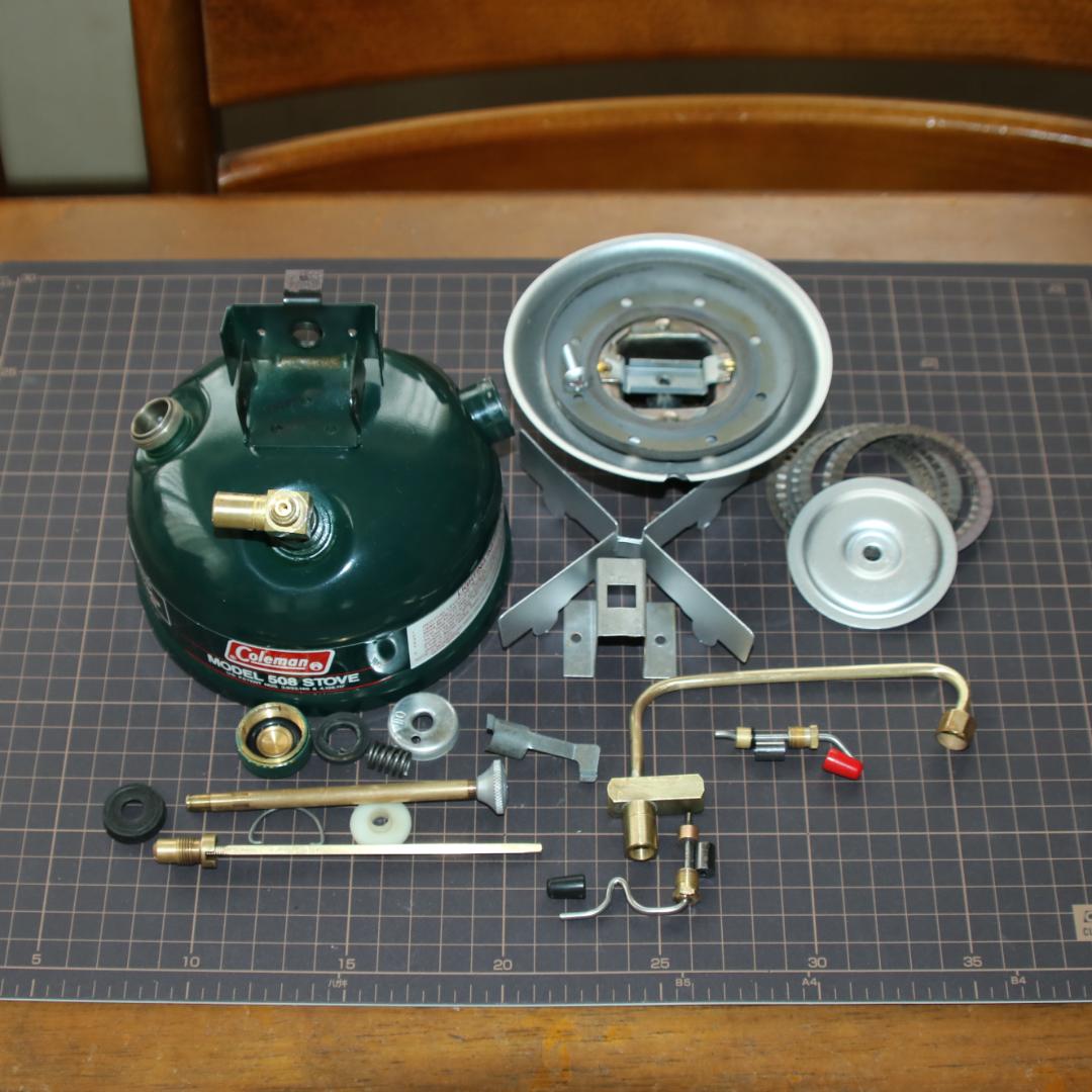 美品　希少　コールマン ５０８　２レバー　 No.169
