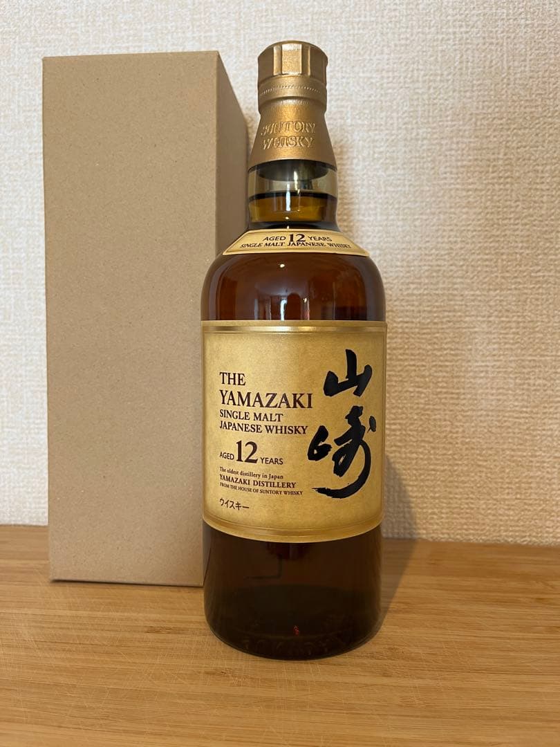 山崎12年 シングルモルトウイスキー 700ml