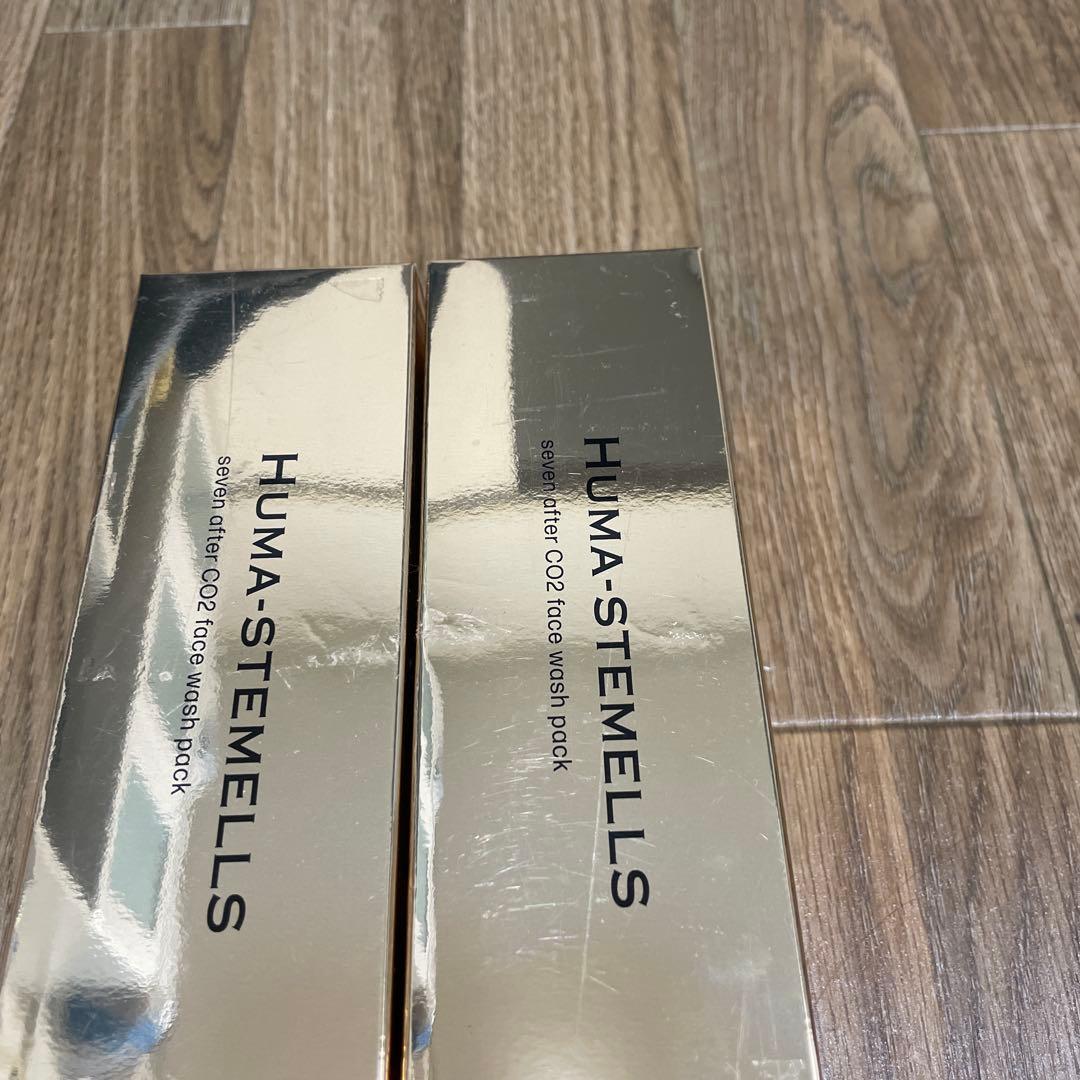 ヒューマステメル　セブンアフターCO2フェイスウォッシュパック　2本