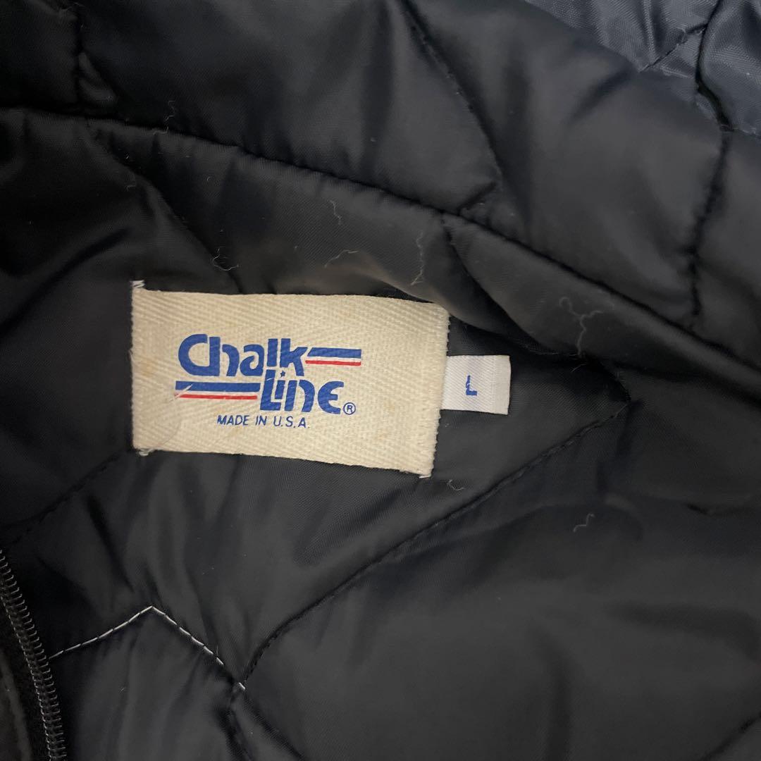 RAIDERS NFL フード付き中綿ジャケット　レイダース　chalkline