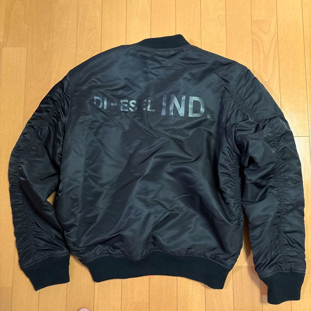 DIESEL MA-1ジャケットMブラック