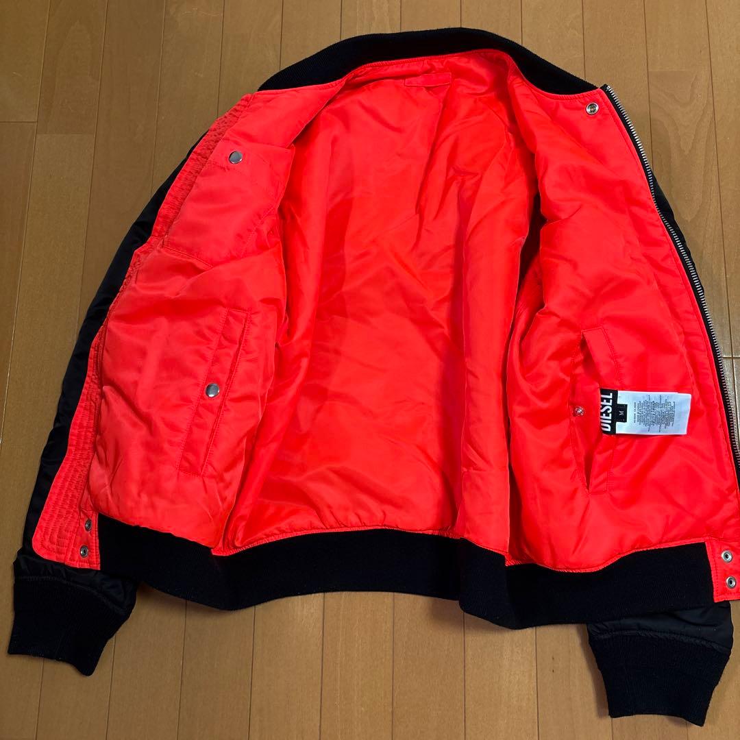 DIESEL MA-1ジャケットMブラック