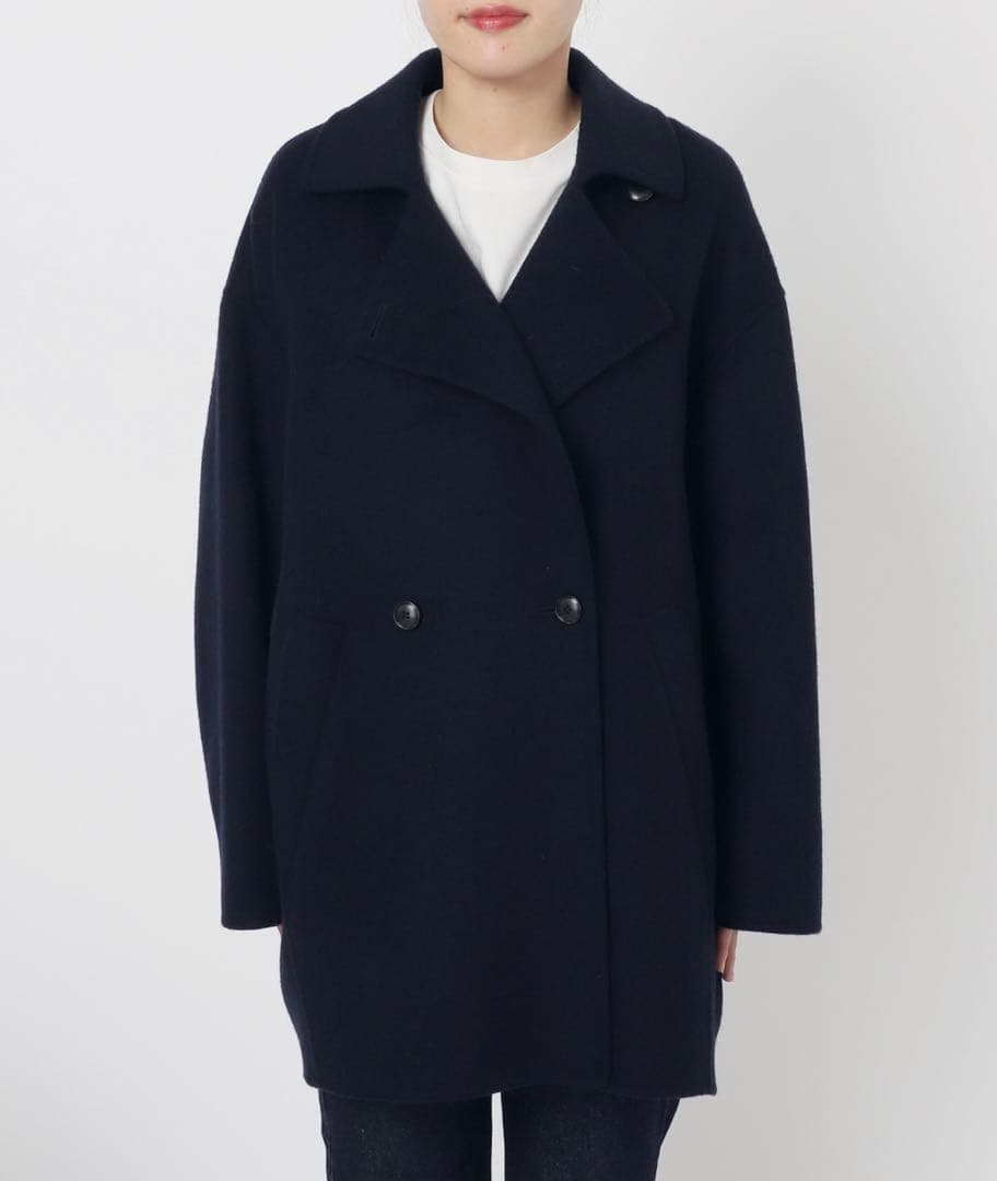SLOBE IENA ダブルフェイスミドルコート