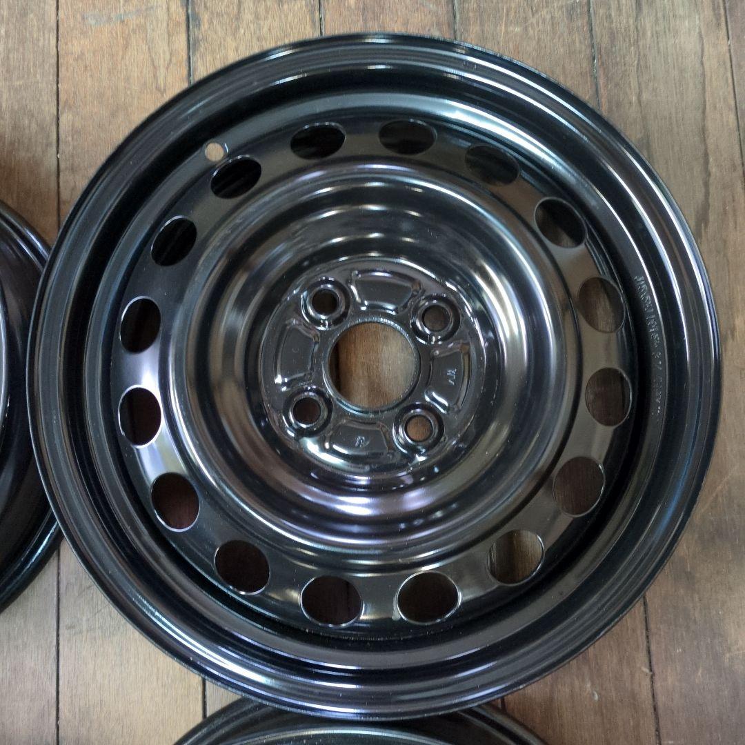 送料込　アクアやヤリス他　トヨタ　純正ホイール　15×5.5J　P100　+45