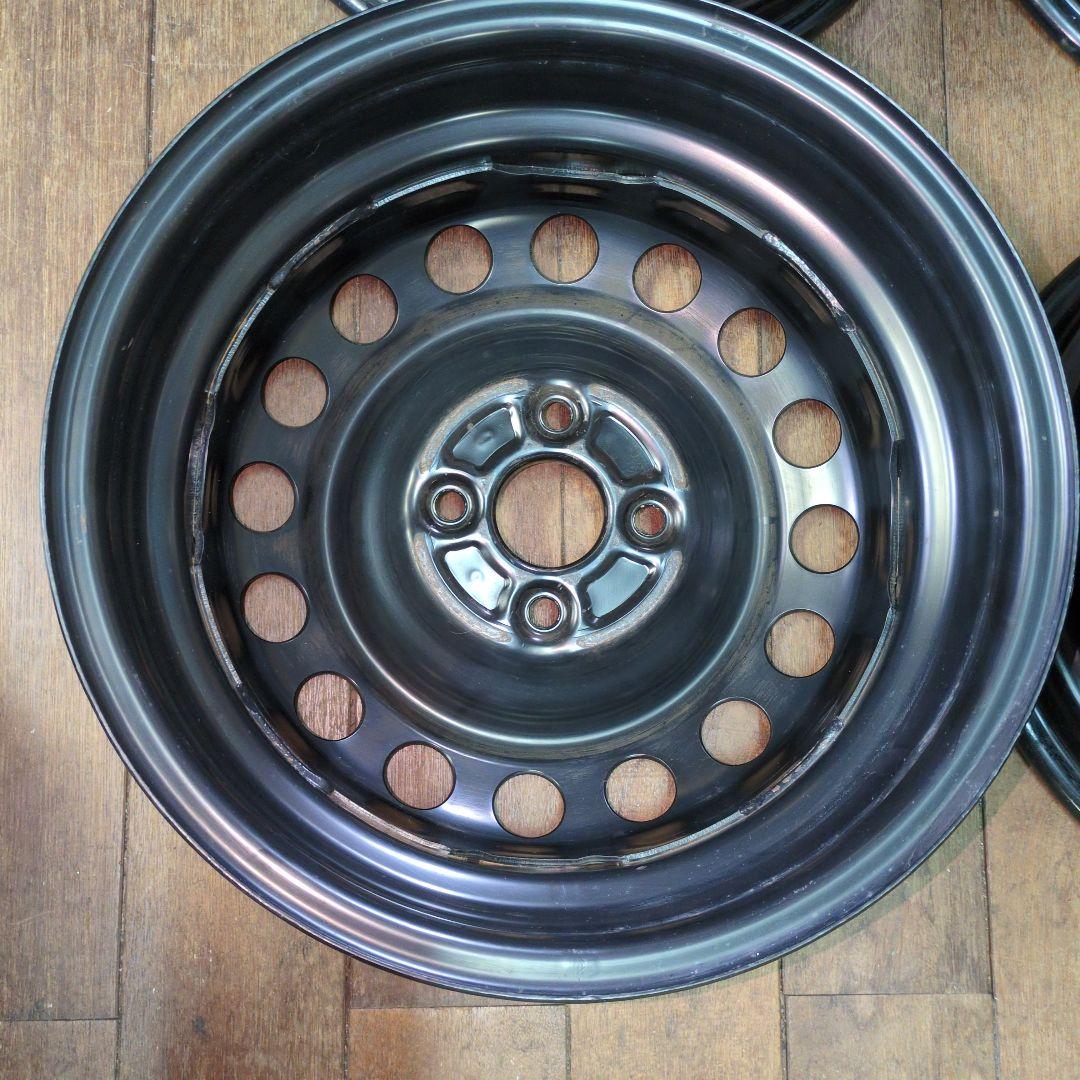 送料込　アクアやヤリス他　トヨタ　純正ホイール　15×5.5J　P100　+45