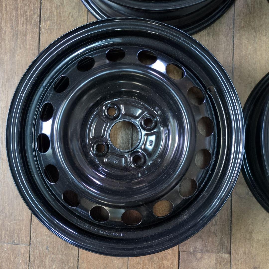 送料込　アクアやヤリス他　トヨタ　純正ホイール　15×5.5J　P100　+45