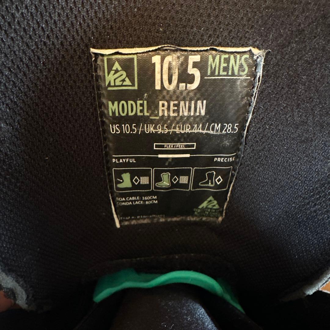k2 ブーツ RENIN ダブルBOA ケーツー 【28.5cm】