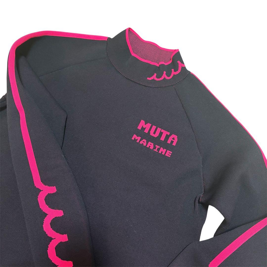 mutaMARINE ムータマリンゴルフ ジャガード モックネックプルオーバー