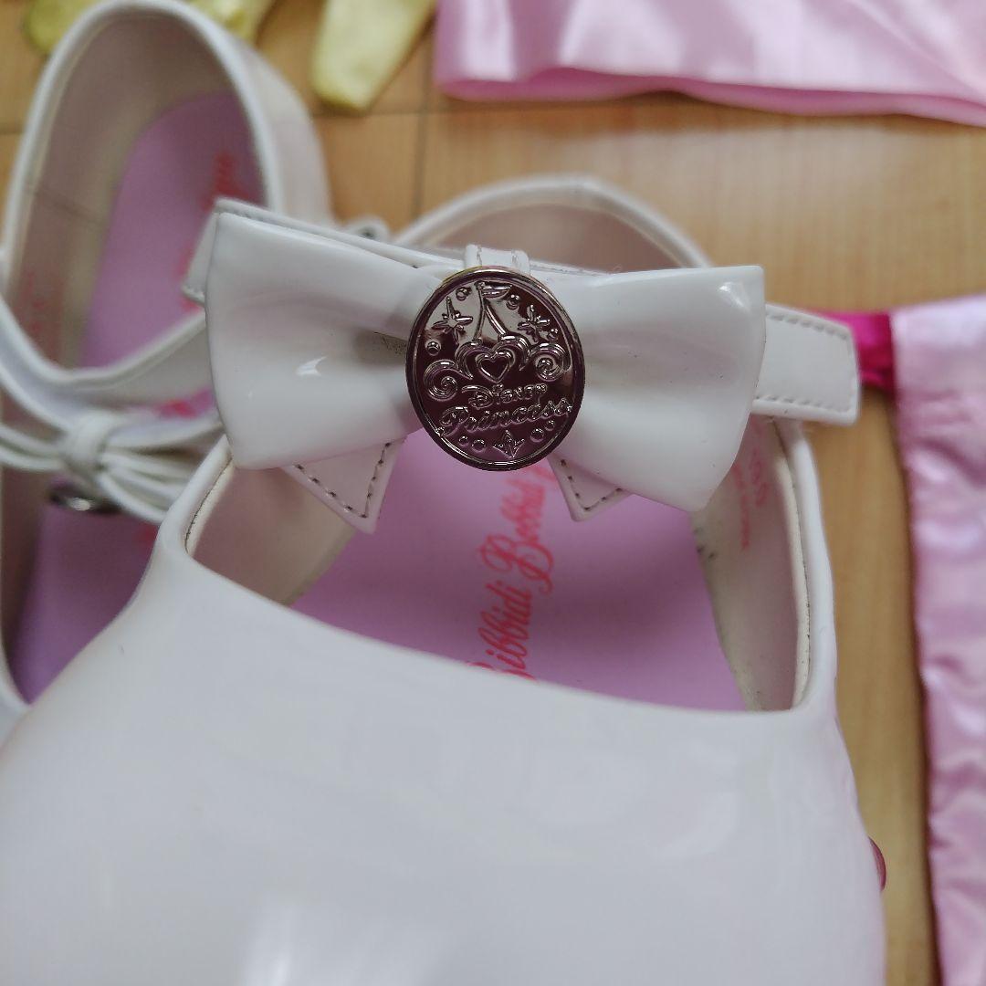 ディズニー　ベル　ビビディバビディブティック ドレスセット　120 19 靴