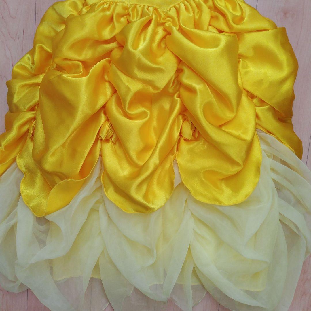 ディズニー　ベル　ビビディバビディブティック ドレスセット　120 19 靴