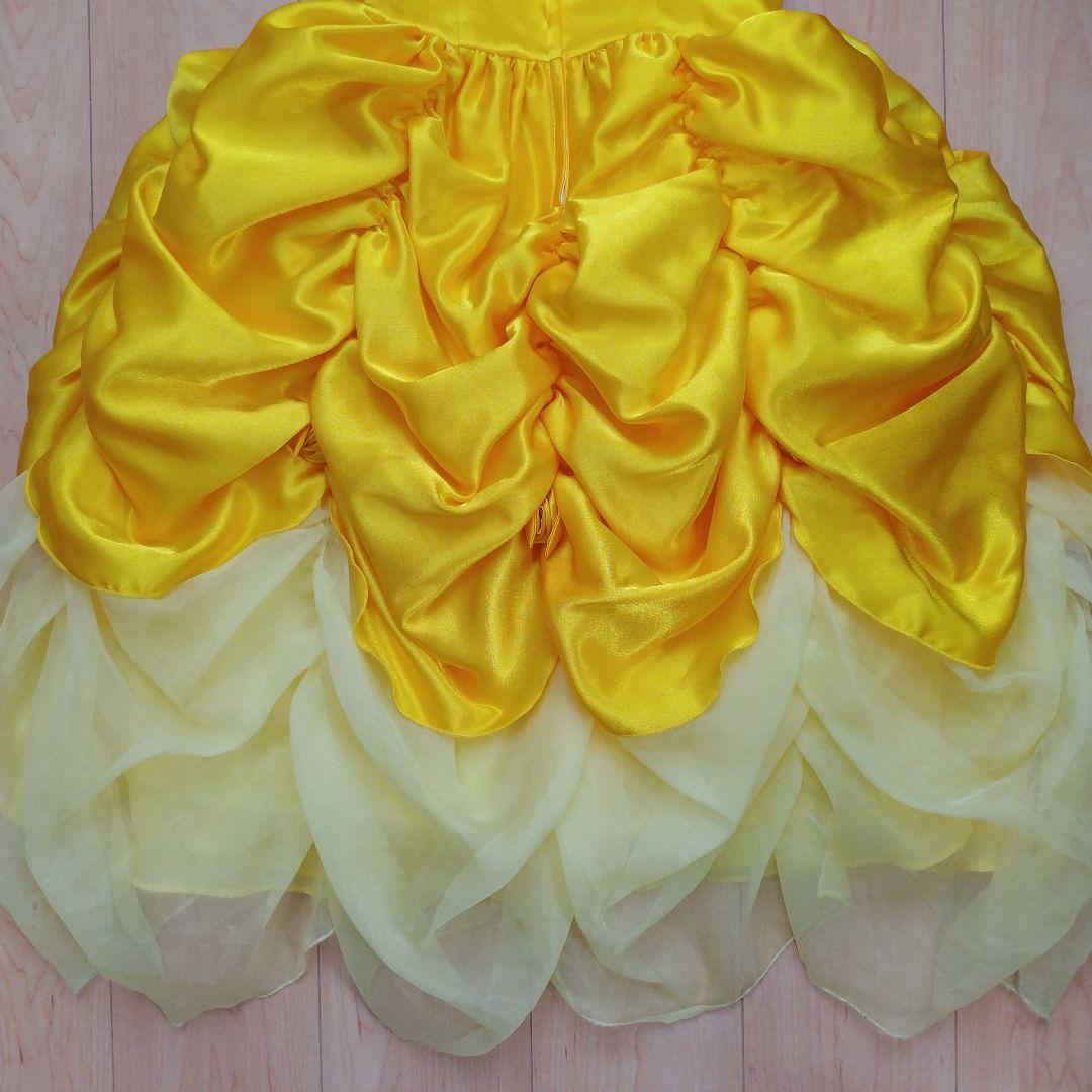 ディズニー　ベル　ビビディバビディブティック ドレスセット　120 19 靴