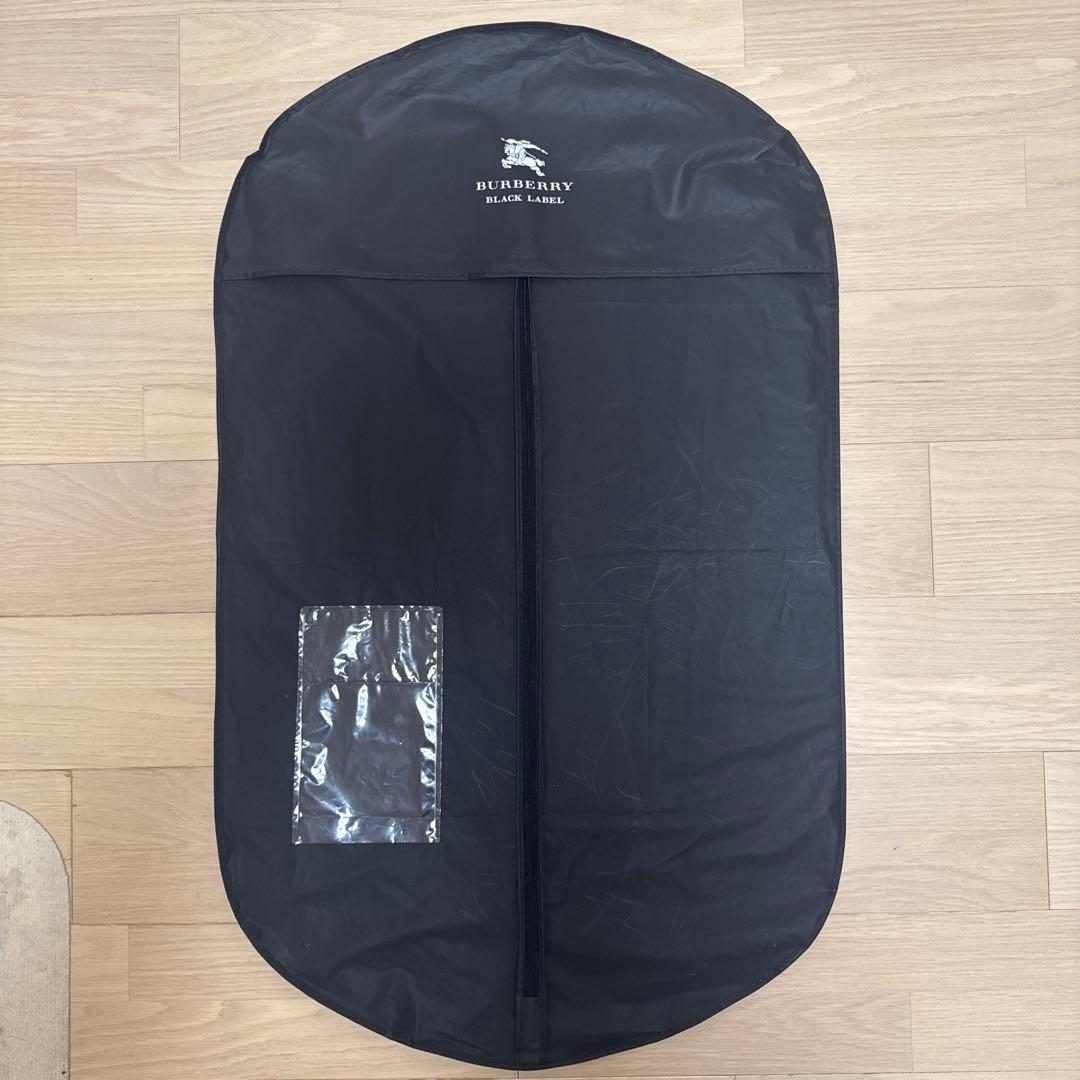 超綺麗 バーバリーブラックレーベルMスーツ シングル2B 春夏生地 再値引